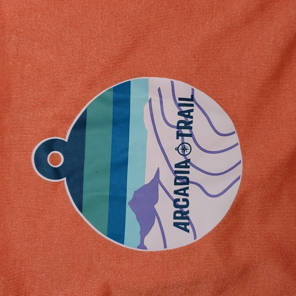 New Save The Planet with Arcadia Trail Dog T-Shirt 100% Recycled Materials XS&SM - Picture 7 of 9